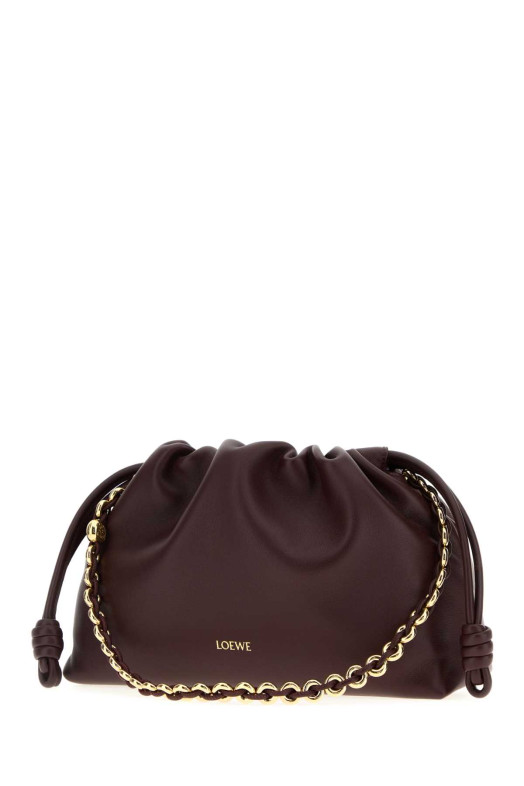 Grape nappa leather medium Flamenco clutch LOEWE (A411FCRX75)