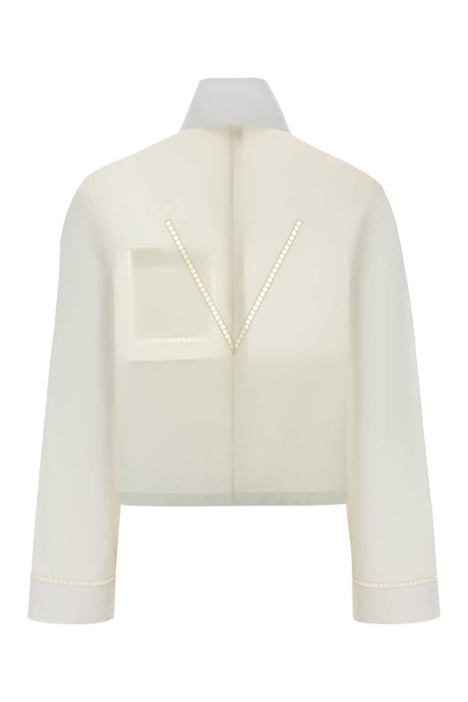 White poplin shirt ALAIA (AA9C1019X112D)