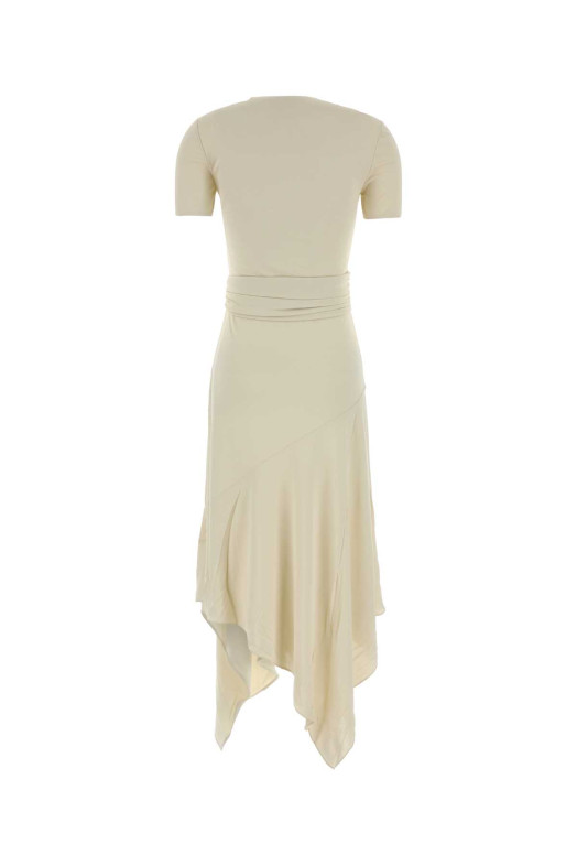 Ivory jersey dress Black ALAIA (AA9R3137J090D)