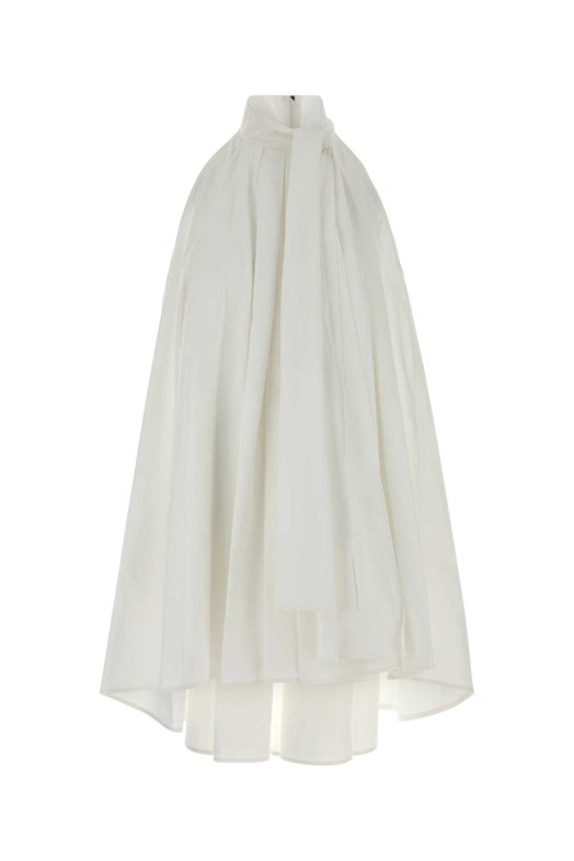 White poplin mini dress White GIVENCHY (BW22ZZ1634)