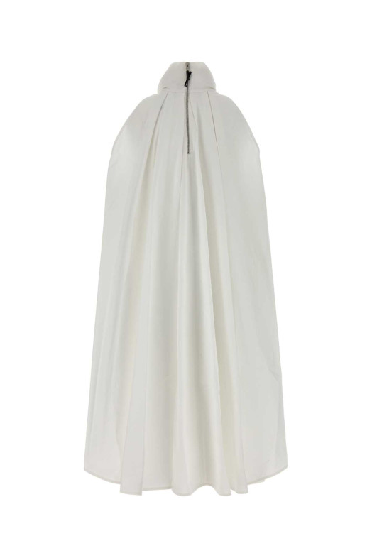 White poplin mini dress White GIVENCHY (BW22ZZ1634)