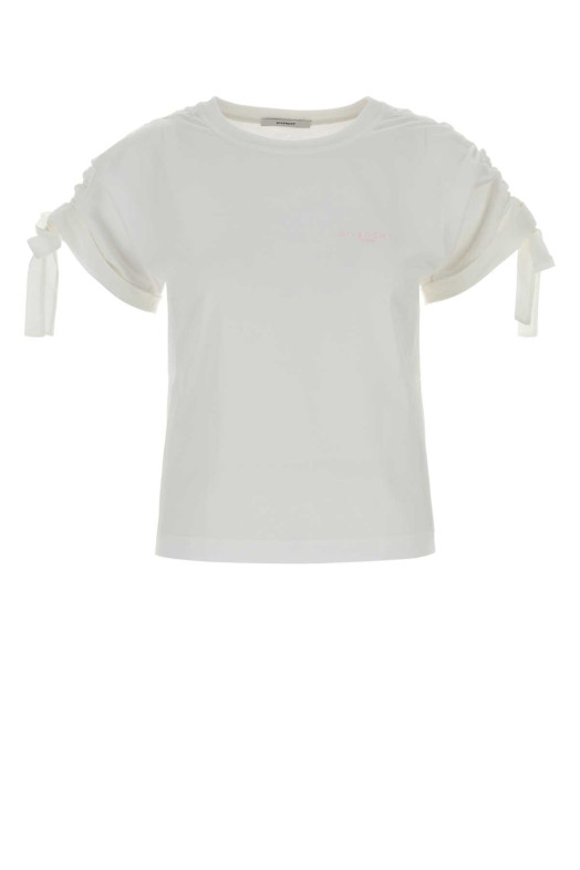 White cotton t-shirt White GIVENCHY (BW70G931D8)