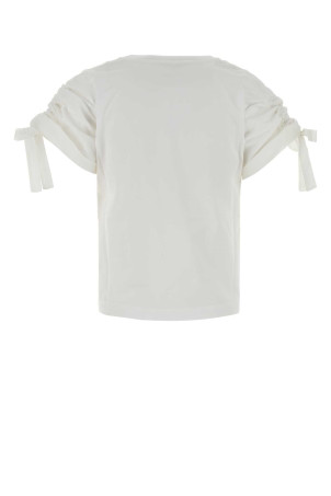 White cotton t-shirt White GIVENCHY (BW70G931D8)