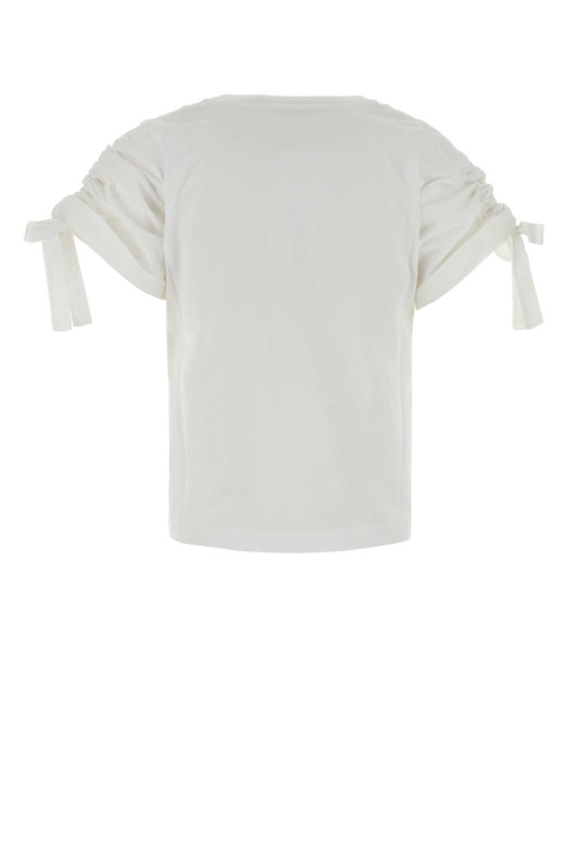 White cotton t-shirt White GIVENCHY (BW70G931D8)