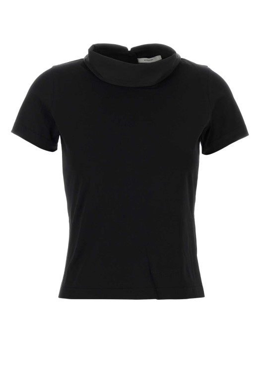 Black jersey t-shirt GIVENCHY (BW70GE30ZP)