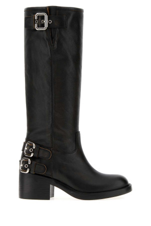 Black leather Dakota boots CHLOE (CHC25A12ESY)