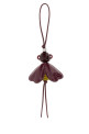 Multicolor leather and acetate BlombÃ©e charm Yellow LOEWE (CPUC232X05)
