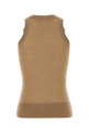 Camel wool vest ERMANNO SCERVINO (D495L309APCTATL)