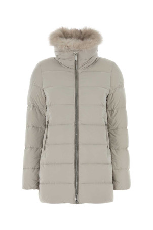 Light grey nylon blend Dorado down jacket Black MOORER (DORADOFUROS)