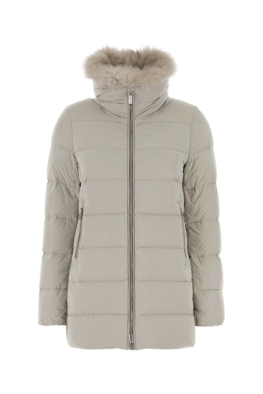 Light grey nylon blend Dorado down jacket Black MOORER (DORADOFUROS)