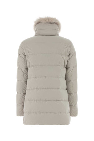 Light grey nylon blend Dorado down jacket Black MOORER (DORADOFUROS)