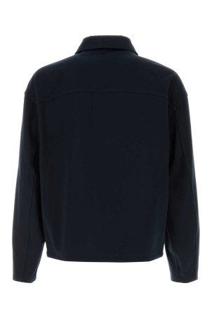 Navy blue cotton jacket Black LOEWE (H526Y02WFG)