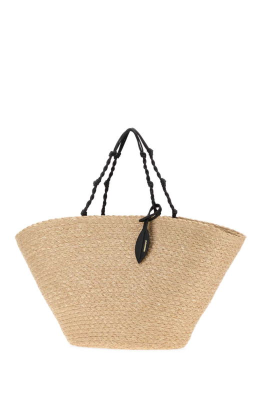 Raffia large Tangle bucket bag JIL SANDER (J08WC0012P9078)
