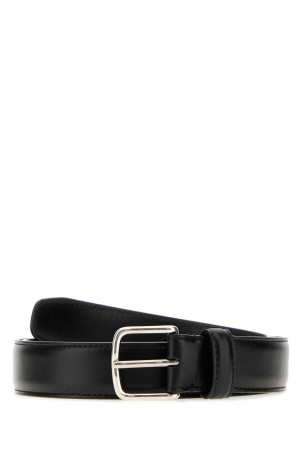 Black leather belt THE ROW (M1009L60)