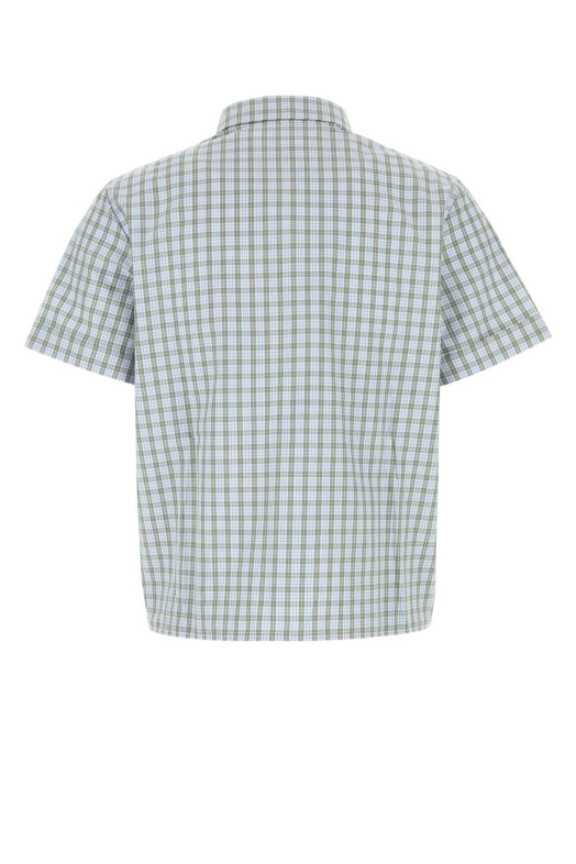 Embroidered poplin shirt MIU MIU (MK1959SOOO196L)