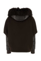 Dark brown polyester Pegaso down jacket Brown MOORER (PEGASOCWR)