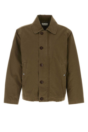 Olive green canvas Rafi jacket THE ROW (R000162W5067)