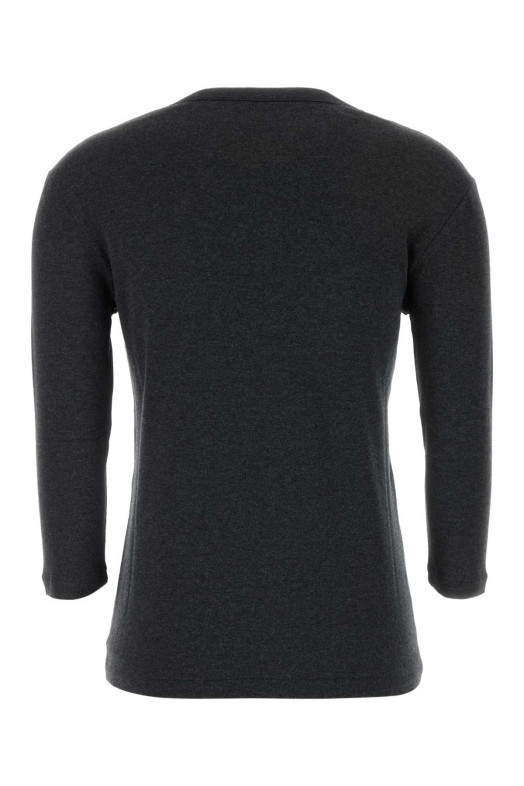 Charcoal cotton blend Alena cardigan THE ROW (R000292K794)