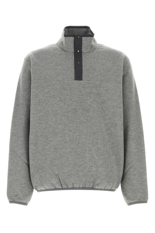 Melange grey cashmere Maury sweatshirt THE ROW (R000329K803)