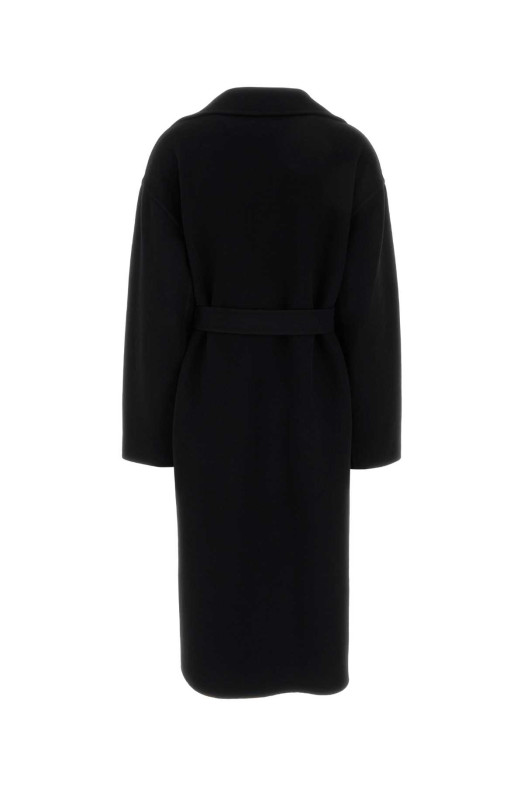 Black wool blend Ciara coat Black THE ROW (R000442W1439)