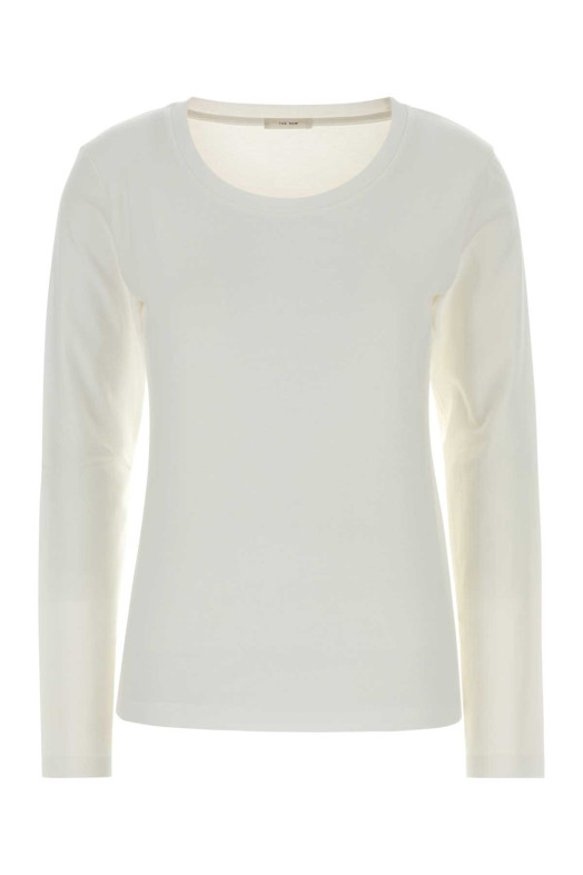 White cotton Kato t-shirt THE ROW (R000687K800)