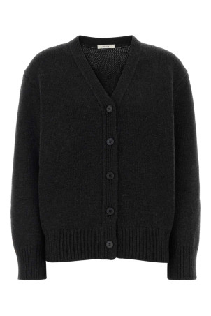 Slate stretch cashmere blend Pranavi cardigan THE ROW (R001201Y120)