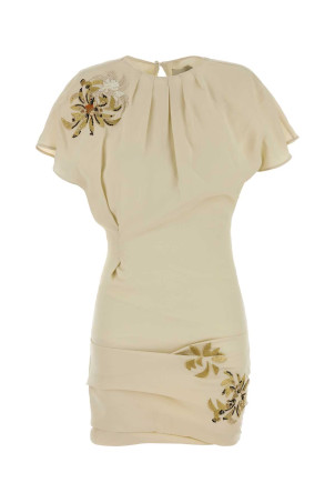 Cream crepe Sakia dress ISABEL MARANT (RO1083FAD3J04I)