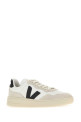 Two-tone leather and suede V-90 sneakers VEJA (VD2021061)