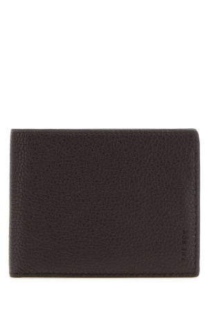 Dark brown leather wallet THE ROW (W1883ML694)