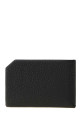 Black leather card holder Black THE ROW (W2181ML694)