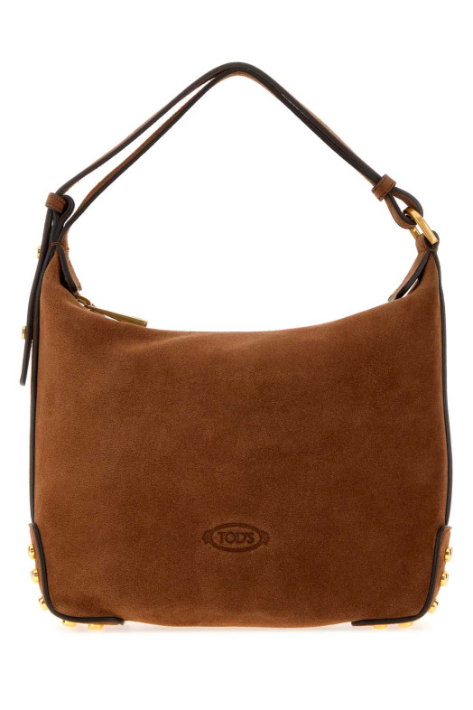 Brown suede mini shoulder bag TOD'S (XBWGMTE0100OCO)