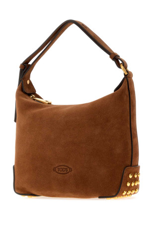 Brown suede mini shoulder bag TOD'S (XBWGMTE0100OCO)