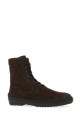 Dark brown suede ankle boots TOD'S (XXM84L0GK50RE0)