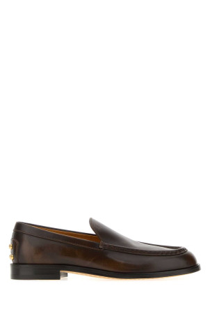 Brown leather loafers TOD'S (XXW07M0KH80VFQ)