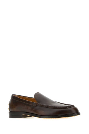 Brown leather loafers TOD'S (XXW07M0KH80VFQ)