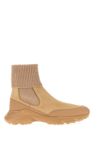 Beige suede ankle boots TOD'S (XXW54C0JP30UMO)