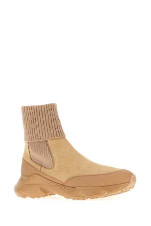 Beige suede ankle boots TOD'S (XXW54C0JP30UMO)