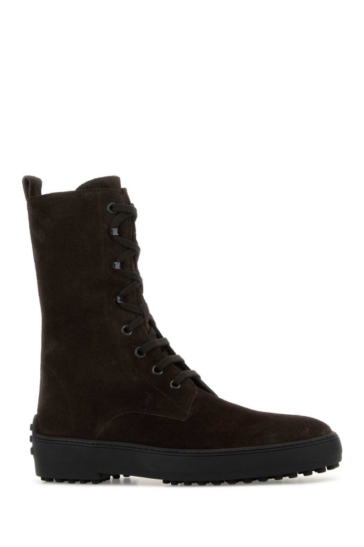 Brown suede Winter ankle boots TOD'S (XXW84L0JU70RE0)