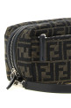 Small double zip beauty Brown