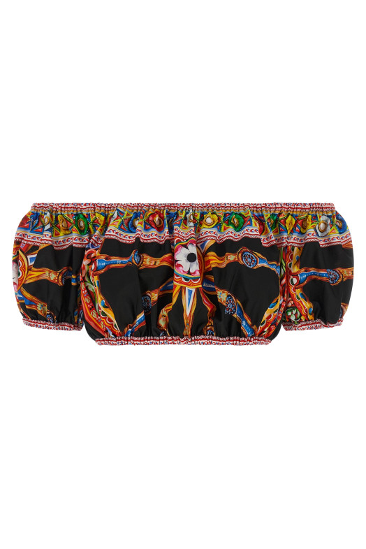 'Carretto' top Multicolor