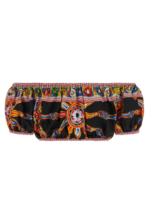 'Carretto' top Multicolor