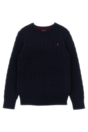 Braided sweater Blue