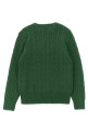 Braided sweater Green
