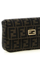 'Tube' wallet on chain Brown