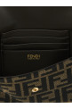 'Tube' wallet on chain Brown