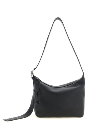 'Loop' medium shoulder bag Black