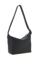 'Loop' medium shoulder bag Black