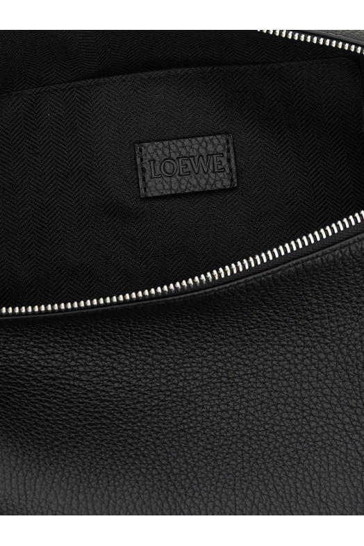'Loop' medium shoulder bag Black