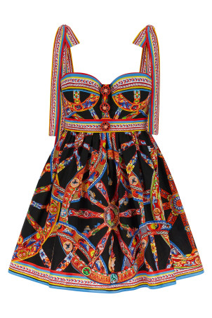 'Carretto' dress Multicolor