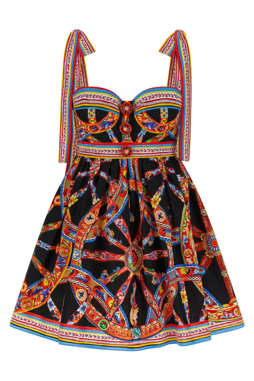 'Carretto' dress Multicolor